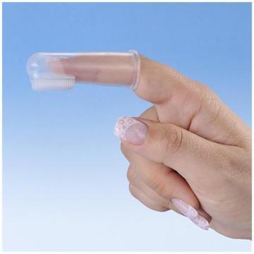 Periuta de dinti din silicon, pentru folosire pe deget - Pret | Preturi Periuta de dinti din silicon, pentru folosire pe deget