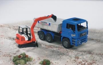 Camion MAN TGA si Miniexcavator HR16 - Pret | Preturi Camion MAN TGA si Miniexcavator HR16