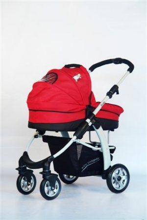 Carucior Titi Triton 2-1 red - Pret | Preturi Carucior Titi Triton 2-1 red