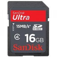 Secure Digital Sandisk 16GB Ultra SDHC - SDSDH-016G-U46 - Pret | Preturi Secure Digital Sandisk 16GB Ultra SDHC - SDSDH-016G-U46