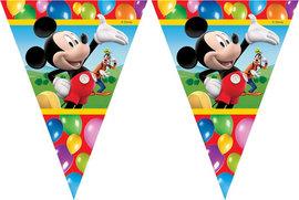 Banner 11 stegulete triunghiulare MICKEY PARTY TIME - Pret | Preturi Banner 11 stegulete triunghiulare MICKEY PARTY TIME