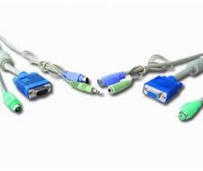 Set cabluri Gembird, 1.8M CC-KVMA-1 - Pret | Preturi Set cabluri Gembird, 1.8M CC-KVMA-1