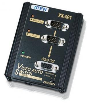 SWITCH Aten 2 PORT VIDEO W/230V VS201-AT-G - Pret | Preturi SWITCH Aten 2 PORT VIDEO W/230V VS201-AT-G