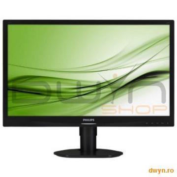 Monitor LED PHILIPS 241S4LCB/00 (24'', 1920x1080, 1000:1, 20000000:1(DCR), 170/160, 5ms, DVI/VGA, He - Pret | Preturi Monitor LED PHILIPS 241S4LCB/00 (24'', 1920x1080, 1000:1, 20000000:1(DCR), 170/160, 5ms, DVI/VGA, He