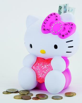 Pusculita Hello Kitty (cu strasuri) - Pret | Preturi Pusculita Hello Kitty (cu strasuri)