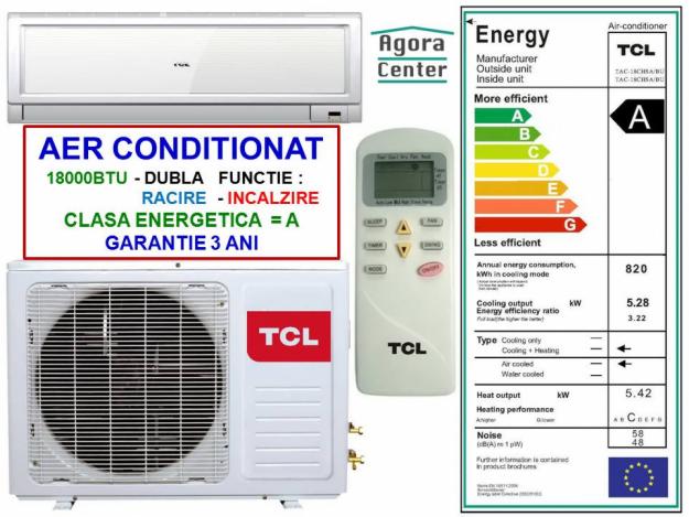 Aer condiţionat 18000 Btu / Clasa Energetica A ,Performant - Pret | Preturi Aer condiţionat 18000 Btu / Clasa Energetica A ,Performant