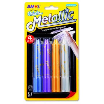 Creioane Silky Crayon Colorix Metalic - Pret | Preturi Creioane Silky Crayon Colorix Metalic