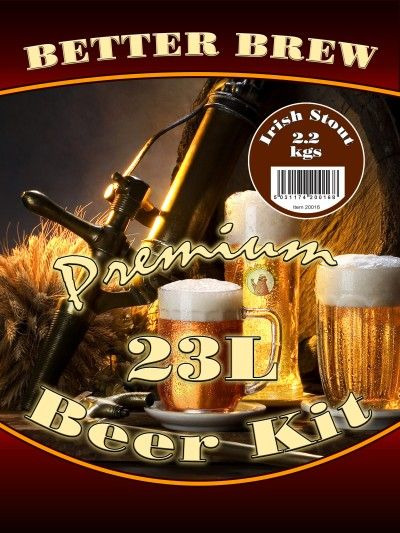 Better Brew Irish Stout - kit pentru bere de casa - faci 23 de litri de bere super buna! - Pret | Preturi Better Brew Irish Stout - kit pentru bere de casa - faci 23 de litri de bere super buna!