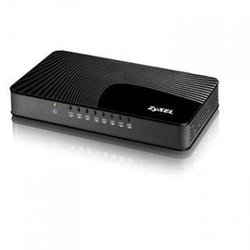 Switch-ul ZyXEL GS-108S are 8 Port Gigabit Auto-MDI/MDIX , Non Blocking si 2K Mac Addresses. - Pret | Preturi Switch-ul ZyXEL GS-108S are 8 Port Gigabit Auto-MDI/MDIX , Non Blocking si 2K Mac Addresses.