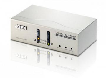 ATEN VIDEO MATRIX 2 INPUTS 2 OUTPUT, VS0202-AT-G - Pret | Preturi ATEN VIDEO MATRIX 2 INPUTS 2 OUTPUT, VS0202-AT-G