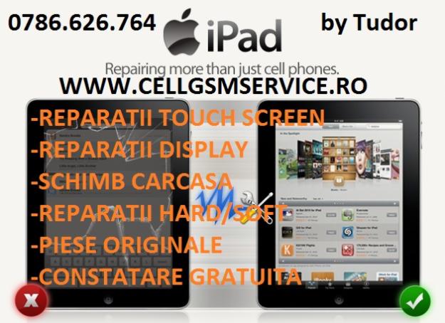 Reparatii iPAD 2 Inlocuire Touch screen iPAD 2 pret Geam Display iPAD 2 pret montaj 0786. - Pret | Preturi Reparatii iPAD 2 Inlocuire Touch screen iPAD 2 pret Geam Display iPAD 2 pret montaj 0786.