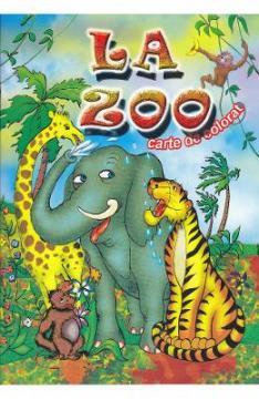 La zoo - carte de colorat - Pret | Preturi La zoo - carte de colorat