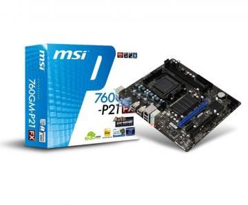 MSI 760GM-P21, FSB 1333, DDR3, Socket AM3+, mATX - Pret | Preturi MSI 760GM-P21, FSB 1333, DDR3, Socket AM3+, mATX