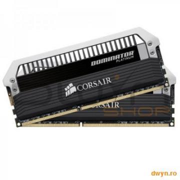 Corsair DDR3 8GB 1600MHz, KIT 2x4GB, 8-8-8-24, radiator DHX+, dual channel, DOMINATOR PLATINUM - Pret | Preturi Corsair DDR3 8GB 1600MHz, KIT 2x4GB, 8-8-8-24, radiator DHX+, dual channel, DOMINATOR PLATINUM