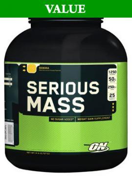 Optimum Nutrition - Serious Mass 5450g - Pret | Preturi Optimum Nutrition - Serious Mass 5450g