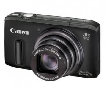 Camera foto Canon PowerShot SX260 HS Black, 12.1 MP, CMOS, AJ5900B002AA - Pret | Preturi Camera foto Canon PowerShot SX260 HS Black, 12.1 MP, CMOS, AJ5900B002AA