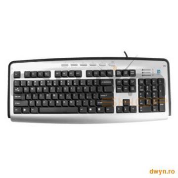 A4Tech KL-23, X-Slim Keyboard PS/2 (Silver/Black) (US layout) - Pret | Preturi A4Tech KL-23, X-Slim Keyboard PS/2 (Silver/Black) (US layout)