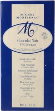 Ciocolata neagra 85% Michel Montignac - Pret | Preturi Ciocolata neagra 85% Michel Montignac