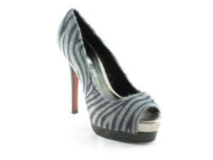 Pantofi 1TO3 BY EL DANTES femei - v11552_zebra gris - Pret | Preturi Pantofi 1TO3 BY EL DANTES femei - v11552_zebra gris