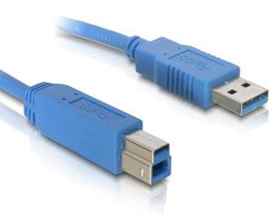 Cablu USB 3.0 A - B 1M, Delock 82580 - Pret | Preturi Cablu USB 3.0 A - B 1M, Delock 82580
