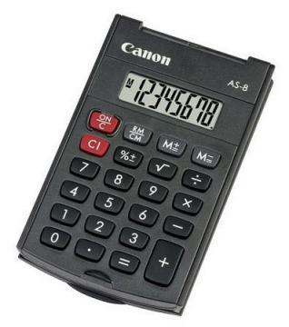 Calculator de birou 8 digiti, Canon AS-8 HB - Pret | Preturi Calculator de birou 8 digiti, Canon AS-8 HB