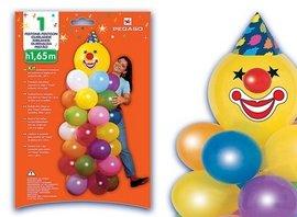 Decoratiune Party CLOWN 1,65metri Ã®nÄƒlÅ£ime cu 42 baloane - Pret | Preturi Decoratiune Party CLOWN 1,65metri Ã®nÄƒlÅ£ime cu 42 baloane