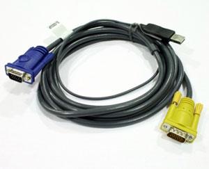 Set cabluri pentru KVM ATEN, USB 3m, 2L-5203U - Pret | Preturi Set cabluri pentru KVM ATEN, USB 3m, 2L-5203U