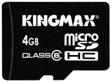 Micro-SDHC 4GB - Class 6 SD Adapter, Kingmax - Pret | Preturi Micro-SDHC 4GB - Class 6 SD Adapter, Kingmax