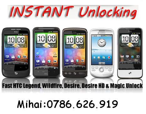 Unlock Decodare HTC Desire Magic Reparatii HTC Wildfire Legend mihai 0786626919 - Pret | Preturi Unlock Decodare HTC Desire Magic Reparatii HTC Wildfire Legend mihai 0786626919