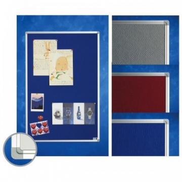 Panou textil albastru 120 x 180 cm, profil aluminiu - Pret | Preturi Panou textil albastru 120 x 180 cm, profil aluminiu