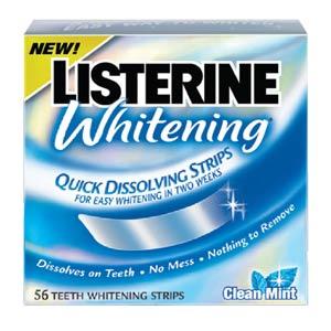 ALBESTE-TI DINTII CU LISTERINE WHITESTRIPS - Pret | Preturi ALBESTE-TI DINTII CU LISTERINE WHITESTRIPS