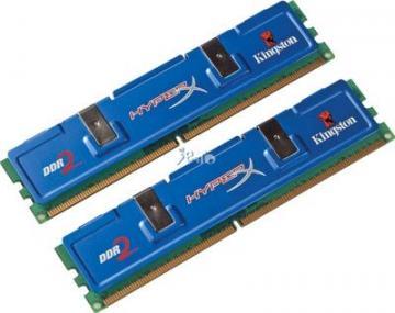 Kingston DDR2-1066, 4GB (Kit 2x2GB) CL5 HyperX - Pret | Preturi Kingston DDR2-1066, 4GB (Kit 2x2GB) CL5 HyperX