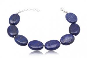 Bratara Argint cu Lapis Lazuli (6T093) - Pret | Preturi Bratara Argint cu Lapis Lazuli (6T093)