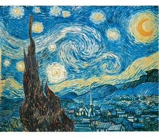 Puzzle Clementoni 2000 Van Gogh : Noapte instelata - Pret | Preturi Puzzle Clementoni 2000 Van Gogh : Noapte instelata