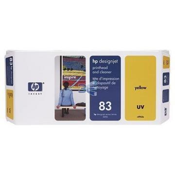 HP 83, Cartus cerneala, Galben+ Cap de imprimare + Dispozitiv de curatare UV  + Transport Gratuit - Pret | Preturi HP 83, Cartus cerneala, Galben+ Cap de imprimare + Dispozitiv de curatare UV  + Transport Gratuit