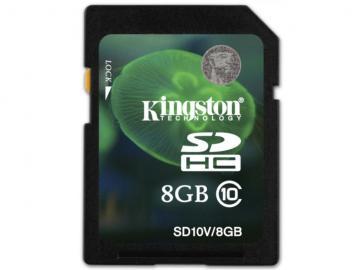 Secure Digital Card 8GB SDHC Clasa 10 (SD Card pentru camerele video) Kingston SD10V/8GB - Pret | Preturi Secure Digital Card 8GB SDHC Clasa 10 (SD Card pentru camerele video) Kingston SD10V/8GB