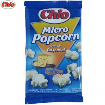 Popcorn pentru microunde cu cascaval Chio 125 gr - Pret | Preturi Popcorn pentru microunde cu cascaval Chio 125 gr