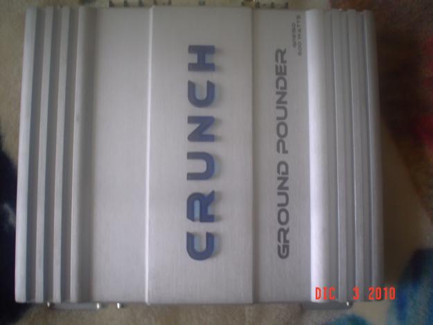 Vand statie amplificare CRUNCH GROUND POUNDER si Subwoofer Hifonics - Pret | Preturi Vand statie amplificare CRUNCH GROUND POUNDER si Subwoofer Hifonics