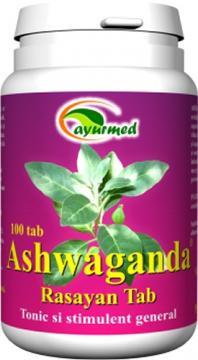 Ashwaganda Rasayan Tab *100tbl - Pret | Preturi Ashwaganda Rasayan Tab *100tbl