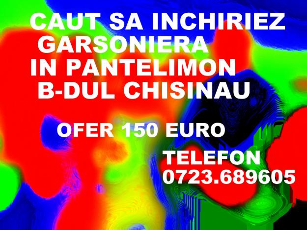 caut sa inchiriez garsoniera in Pantelimon,b-dul chisinau ofer 150 euro - Pret | Preturi caut sa inchiriez garsoniera in Pantelimon,b-dul chisinau ofer 150 euro