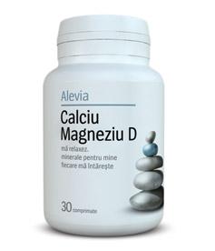 Alevia Calciu Magneziu Vitamina D *30cpr - Pret | Preturi Alevia Calciu Magneziu Vitamina D *30cpr