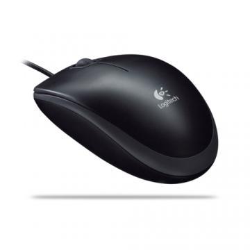 B110 Optical Corded Mouse (Black), Full-Size, Ambidextrous Shape, USB, 910-001246 - Pret | Preturi B110 Optical Corded Mouse (Black), Full-Size, Ambidextrous Shape, USB, 910-001246