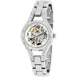 Ceas Anne Klein 10-8771SVSV Womens Silver Dial Crystal Watch - Pret | Preturi Ceas Anne Klein 10-8771SVSV Womens Silver Dial Crystal Watch