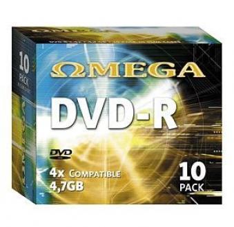 DVD-R Omega freestyle 8x 4.7GB 120MIN 10 buc/slim - Pret | Preturi DVD-R Omega freestyle 8x 4.7GB 120MIN 10 buc/slim