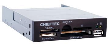 Card Reader Chieftec All-in-1 &amp; 1xUSB 2.0 CRD-501D - Pret | Preturi Card Reader Chieftec All-in-1 &amp; 1xUSB 2.0 CRD-501D