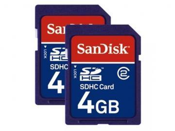 Set 2 carduri SDHC 4GB SanDisk SDSDB2-004G-B35 - Pret | Preturi Set 2 carduri SDHC 4GB SanDisk SDSDB2-004G-B35