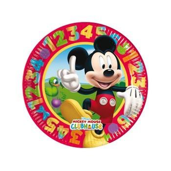 Mickey Mouse Plays With Numbers - Farfurii Carton Plastifiat, 20 cm (10 buc.) - Pret | Preturi Mickey Mouse Plays With Numbers - Farfurii Carton Plastifiat, 20 cm (10 buc.)