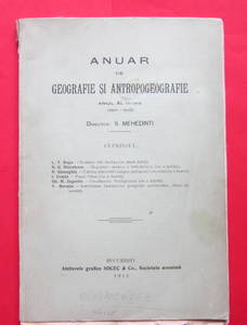 Anuar de Geografie si Antropogeografie - Pret | Preturi Anuar de Geografie si Antropogeografie