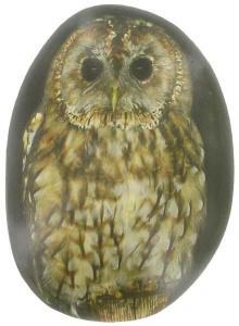 Owl Picture Stone Large - Pret | Preturi Owl Picture Stone Large