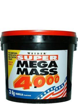 Weider - Giant Mega Mass 4000 3000g - Pret | Preturi Weider - Giant Mega Mass 4000 3000g